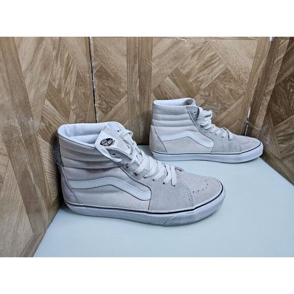 Vans Men's Off The Wall Skateboard Hi-top Classic Gray Shoes Size 10.  019 - Picture 2 of 12